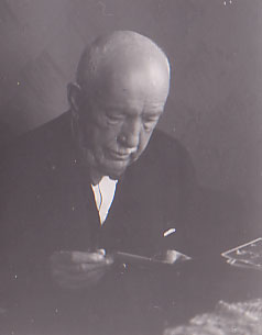 Richard Strauss (1864-1949) bei seinem 80. Geburtstag. Foto: Gustav Schuster